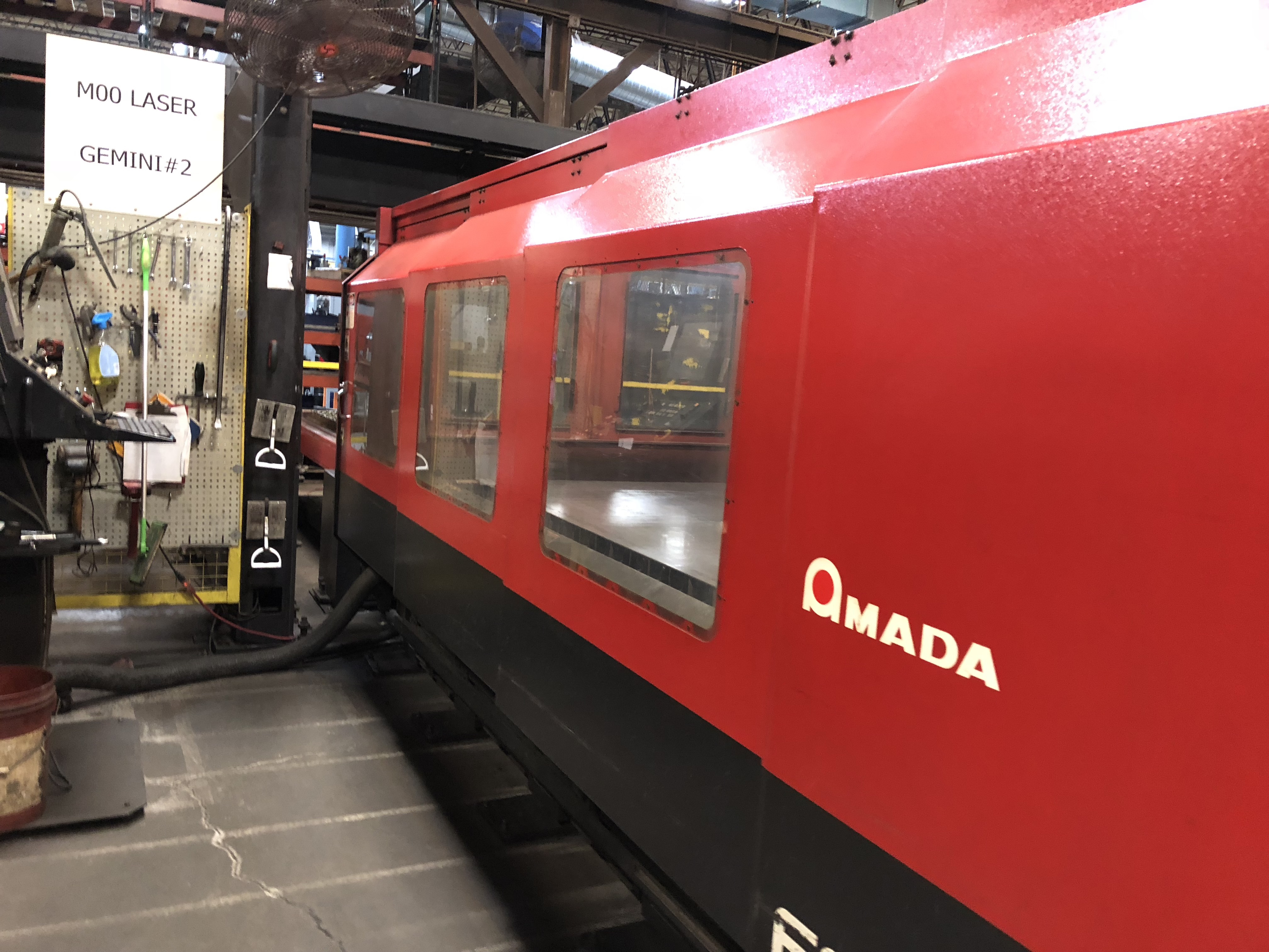 5' X 10' Amada FO3015NT Laser Cutting Cell  New 2005