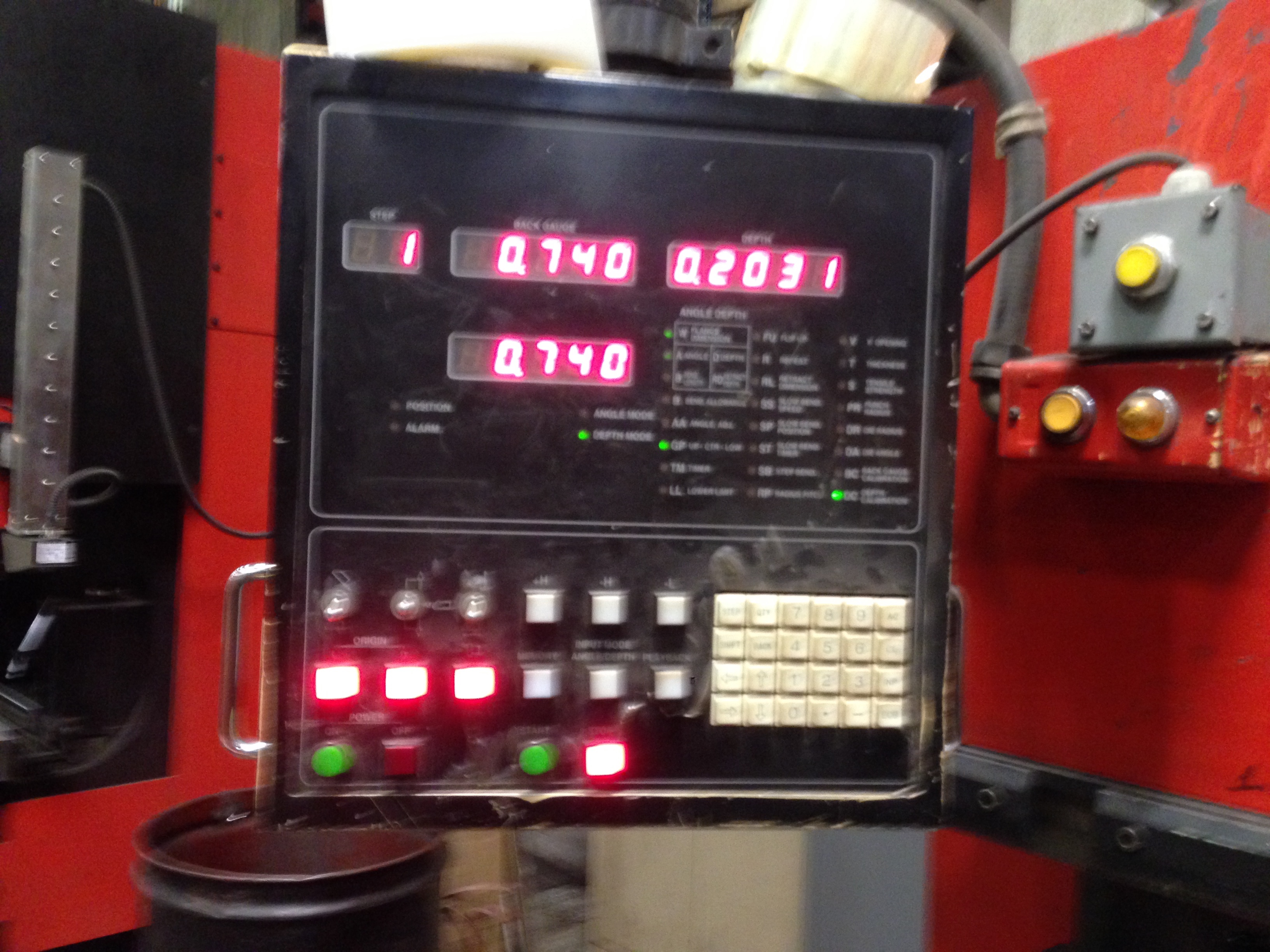 55 Ton X 5' Amada RG-50 CNC Hydraulic Press Brake