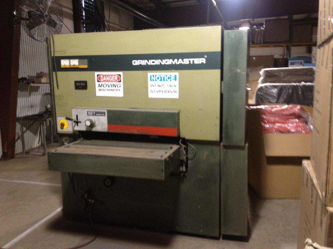Grindingmaster Model MCSBB-900 Dual Operation Belt Sanger / Brush Deburrer