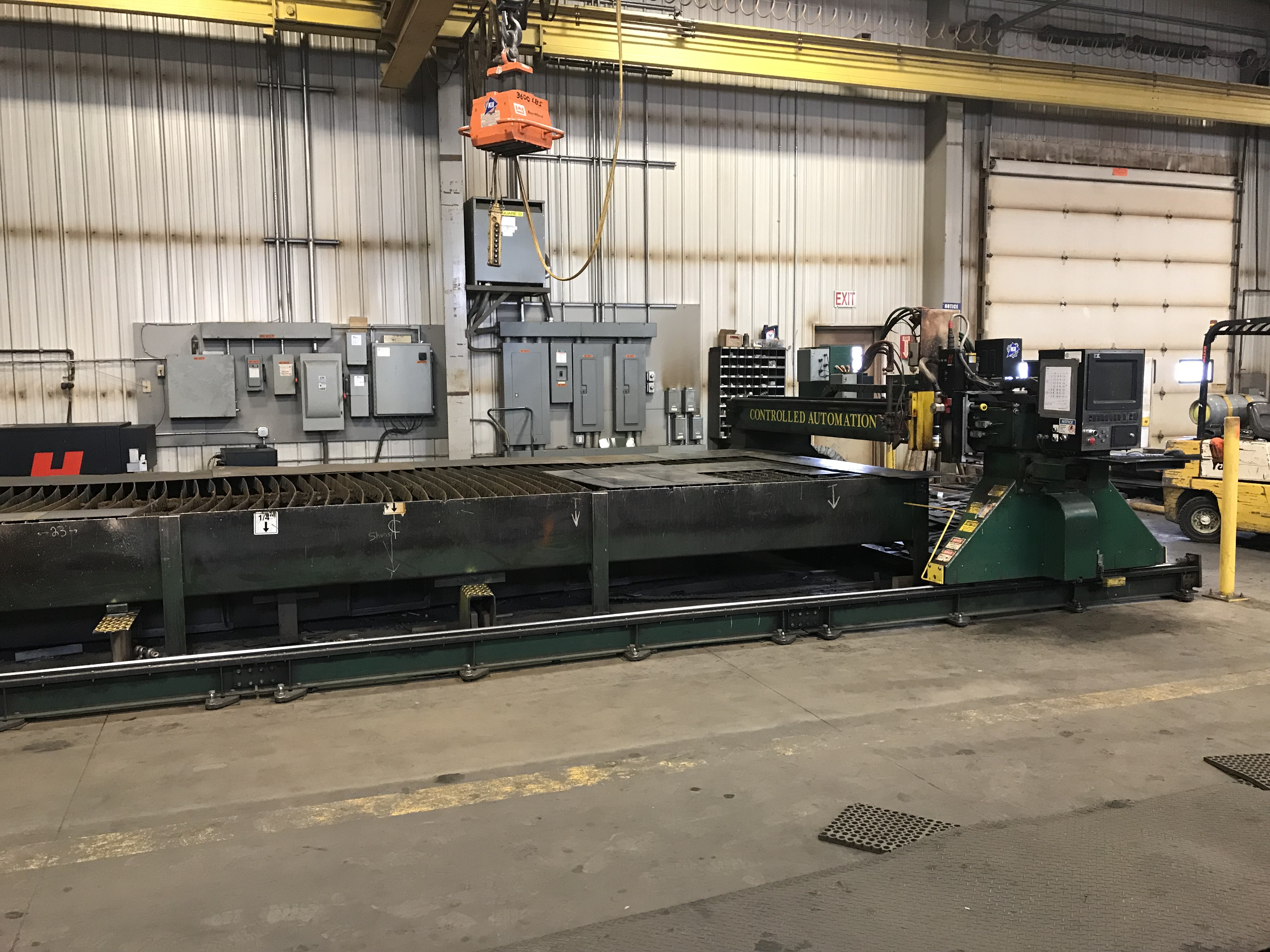 10' X 24'  Controlled Automation Multimax Plasma  / Oxy Cutting System