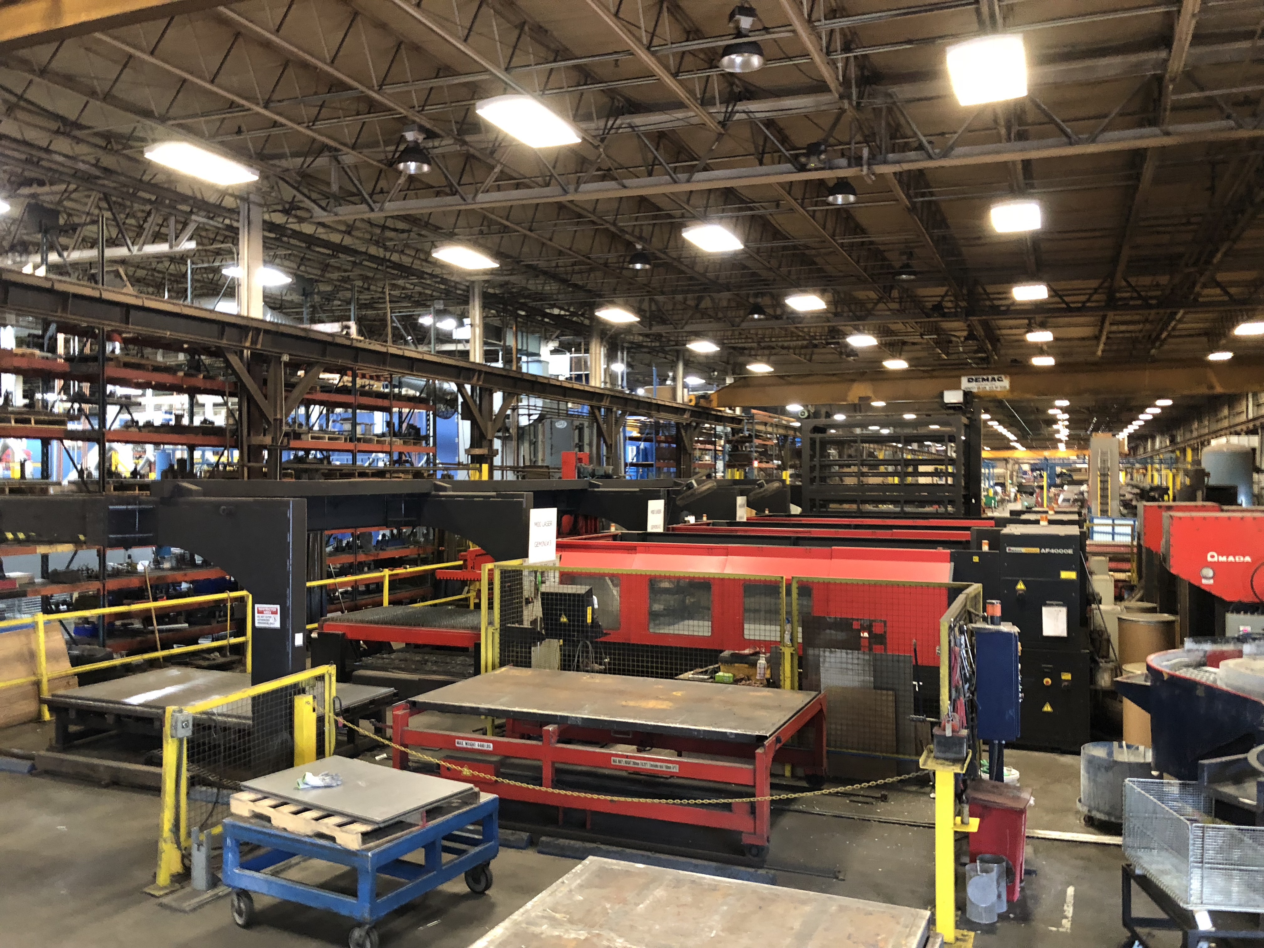 5' X 10' Amada FO3015NT Laser Cutting Cell  New 2007