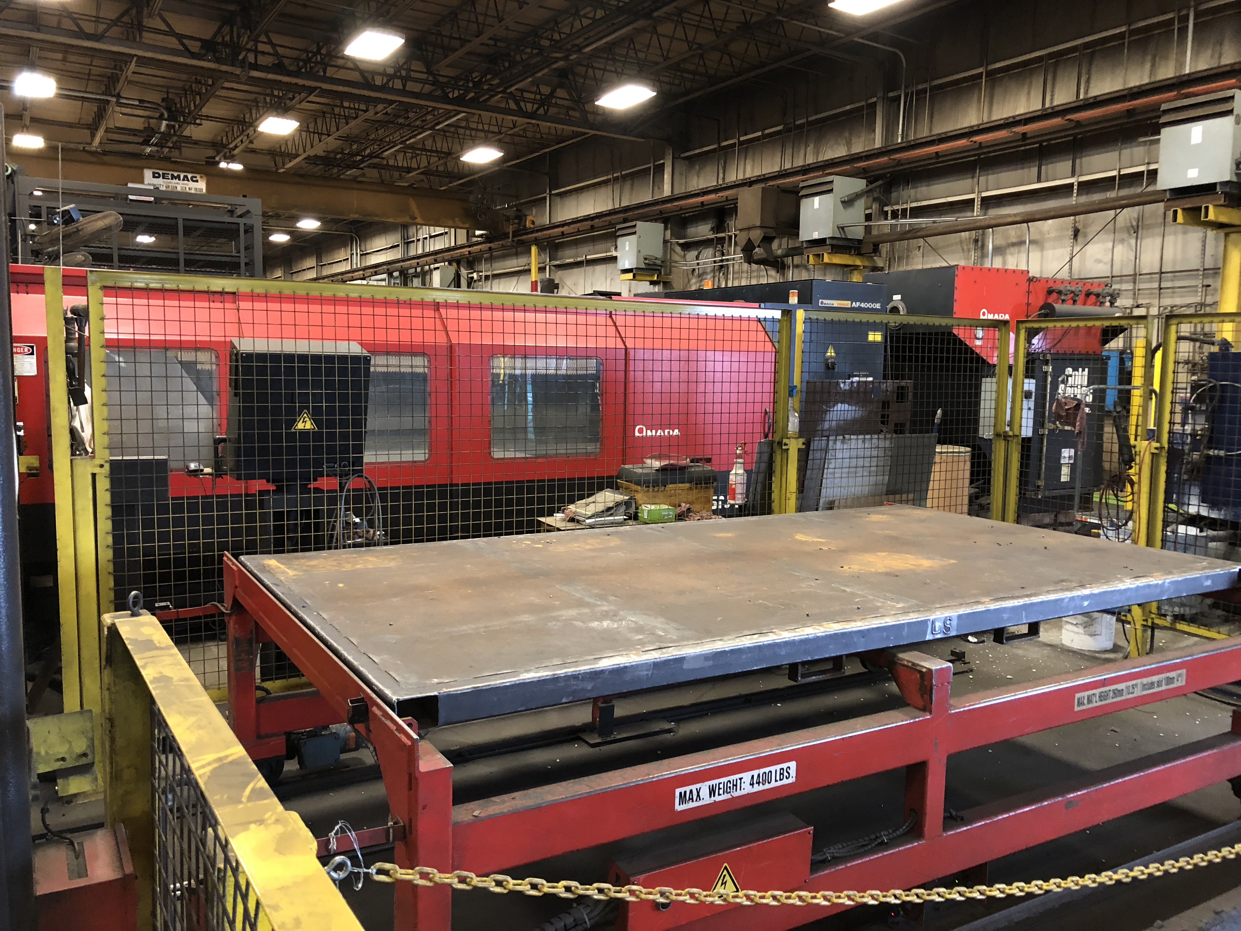 5' X 10' Amada FO3015NT Laser Cutting Cell  New 2007