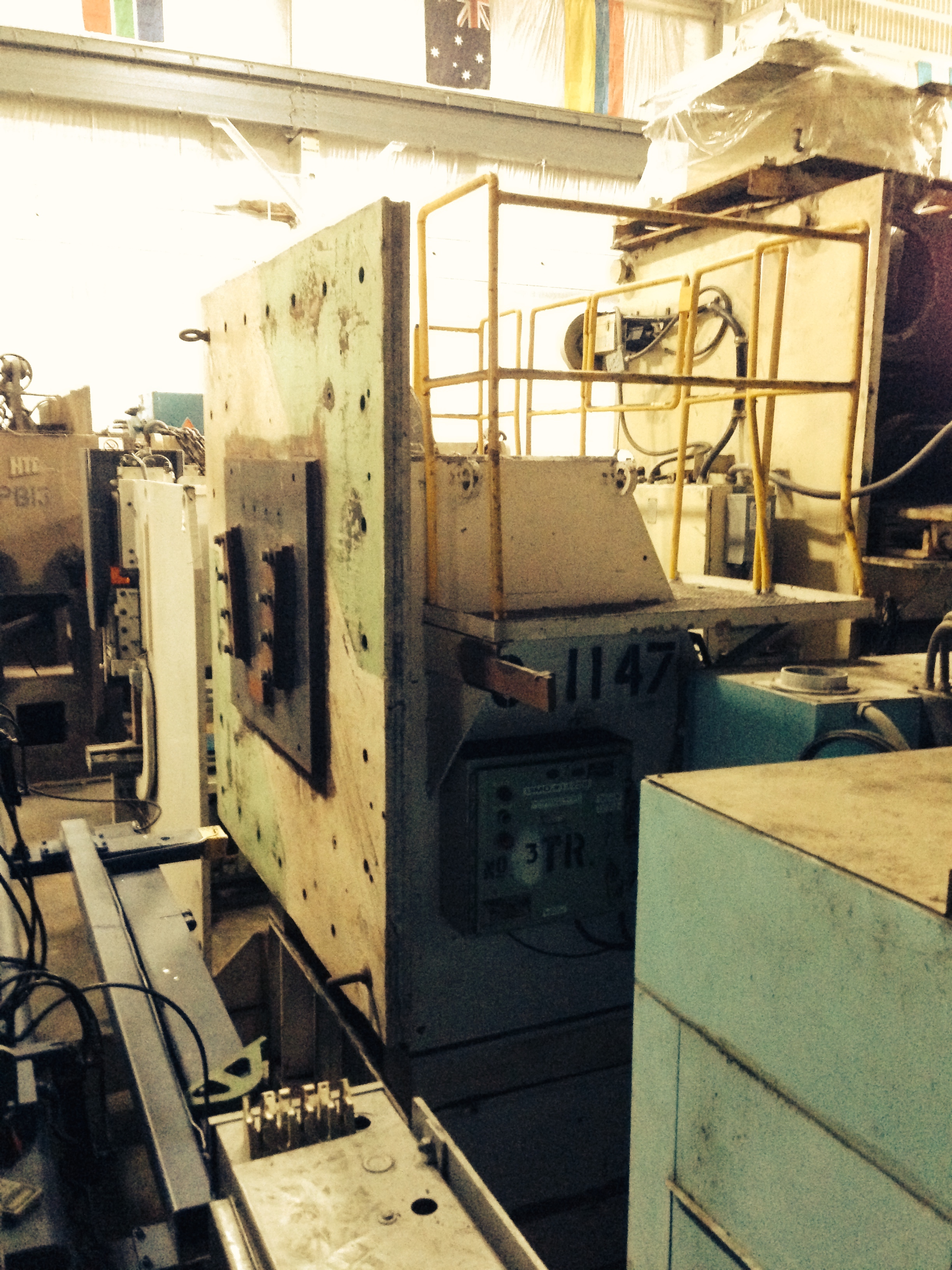 80,000 Lbs Aronson  Model HS/TS 80  Headstock / Tailstock