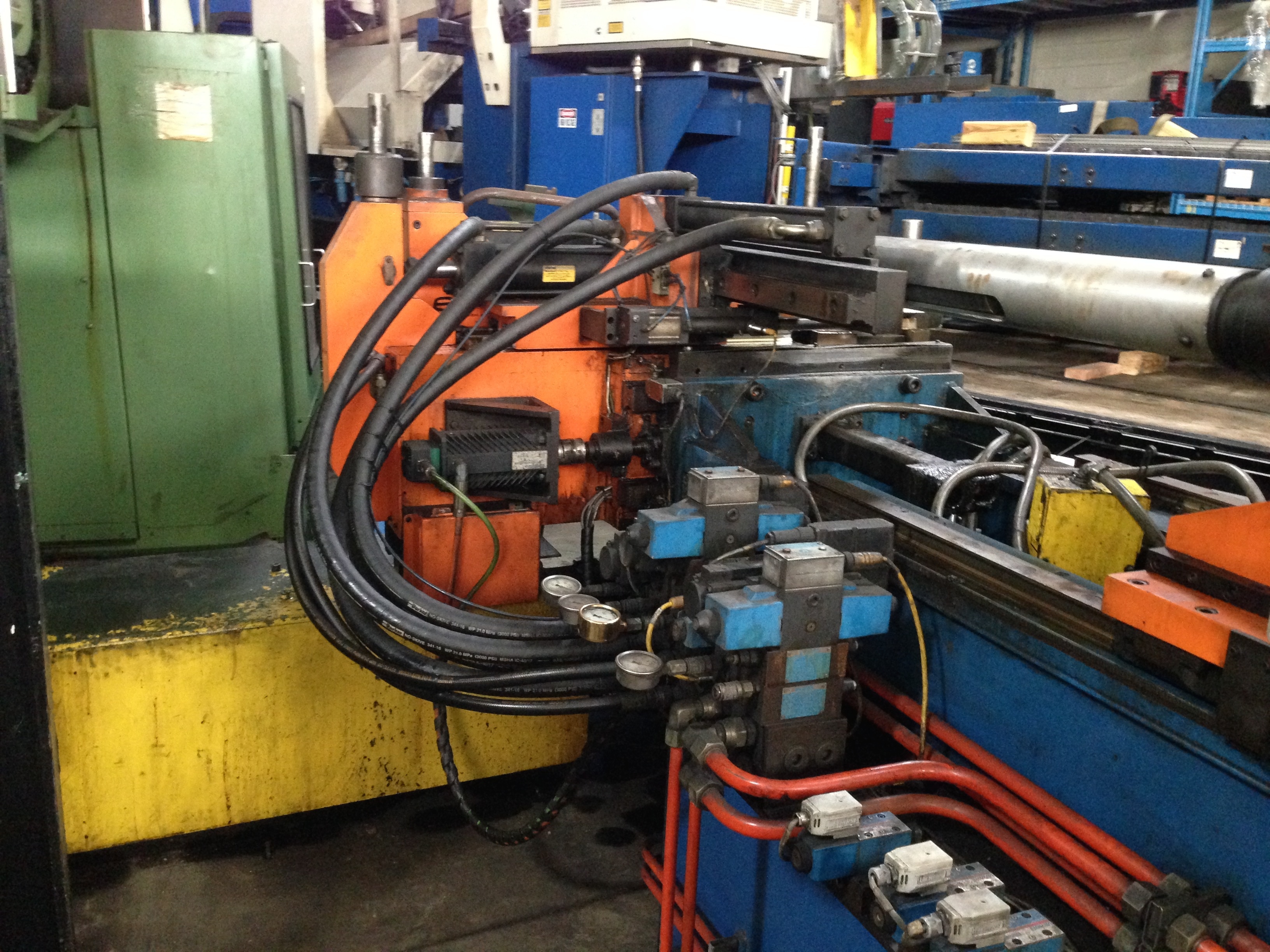3"   Adaptive Motion EB-76 EPA CNC Tube Bender with Electric Push Assist