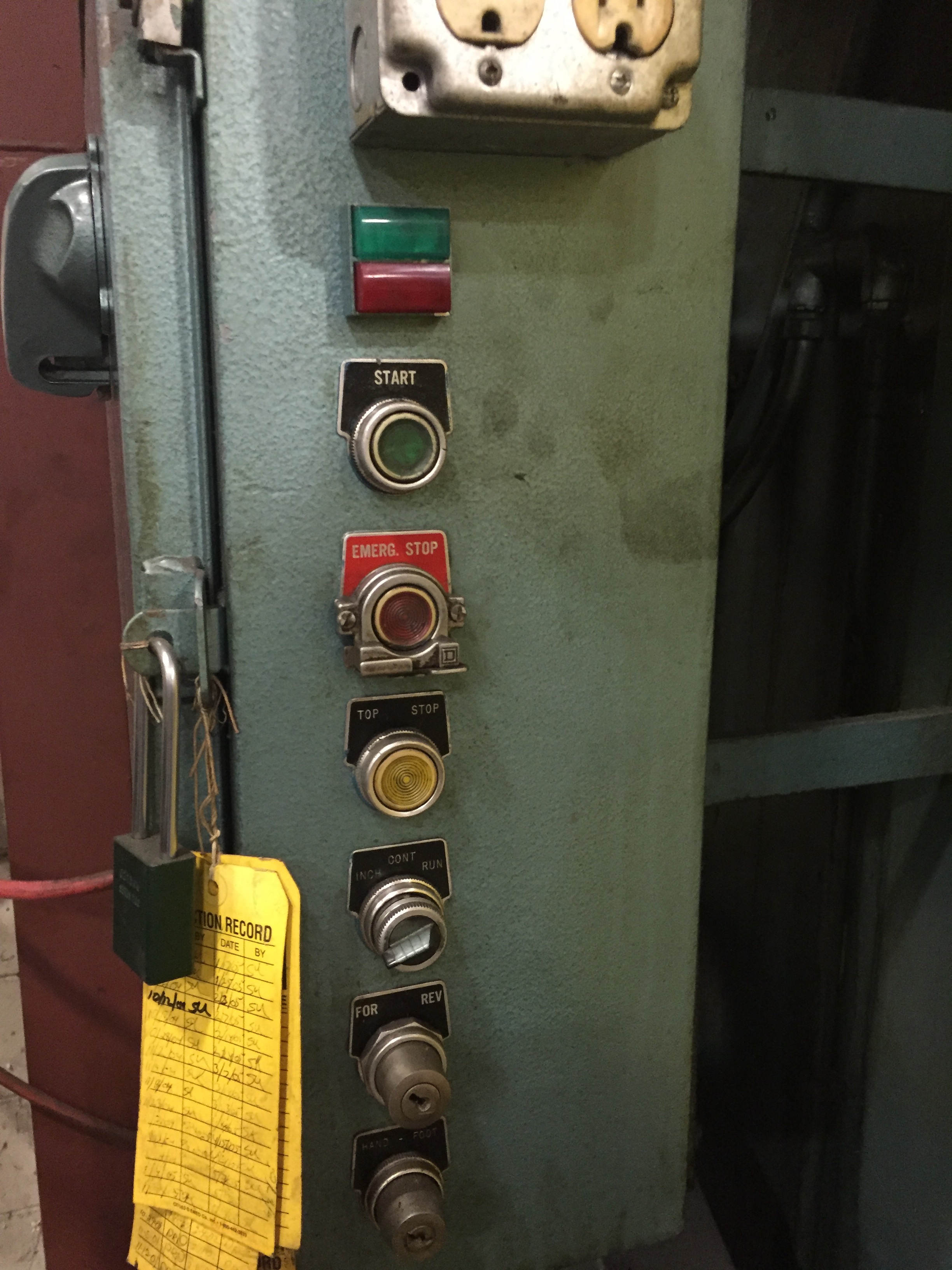 150 Ton South Bend Johnson Model 150BG-AC 150 Ton OBI Press
