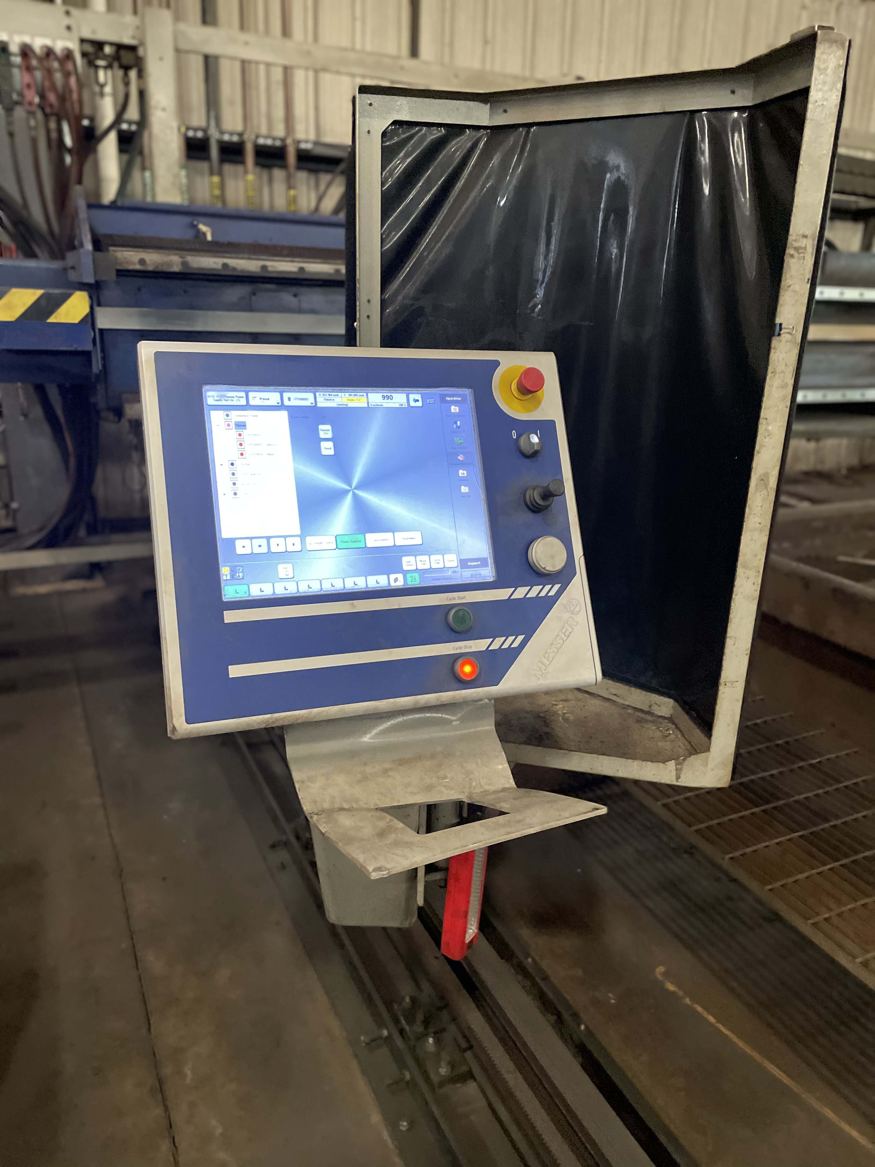 16' X 54' Messer Model  MPC 2016LP Plasma / Oxy System