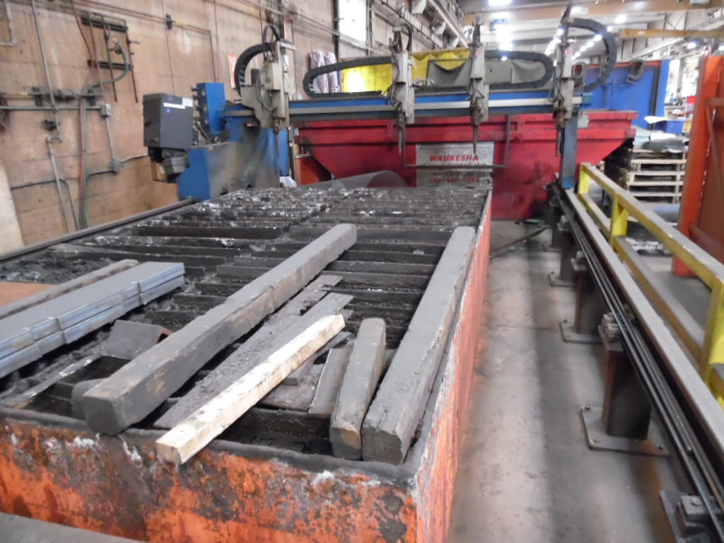 9'6" X 13' Messer Model  EM100  Edgemate Oxygen Cutting System