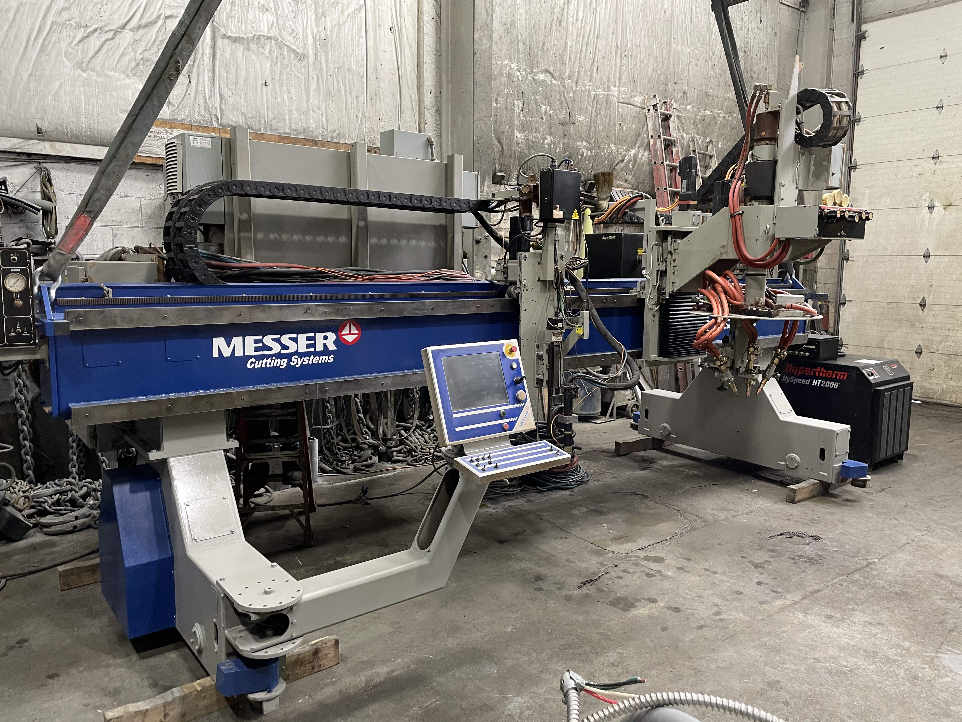 12' X 40'  Messer TMC4512  Plasma Oxy System (Tank Cutting))