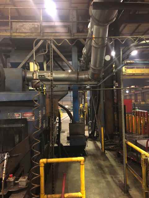 Wheelabrator MaxMesh 48 Pass Through Shot Blast System
