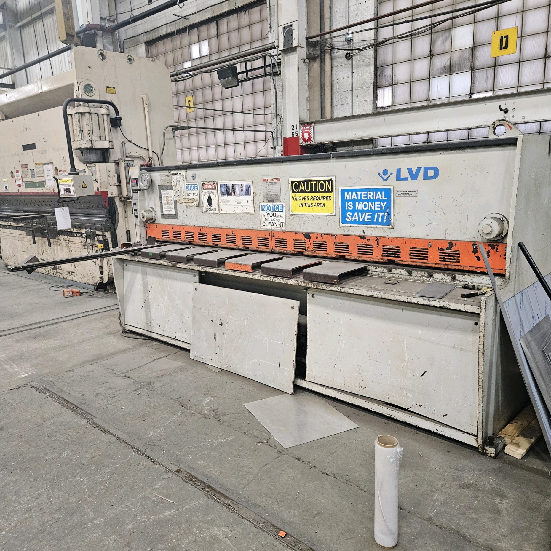 1/4" X 10' LVD JS-C-25-10 Hydraulic Shear