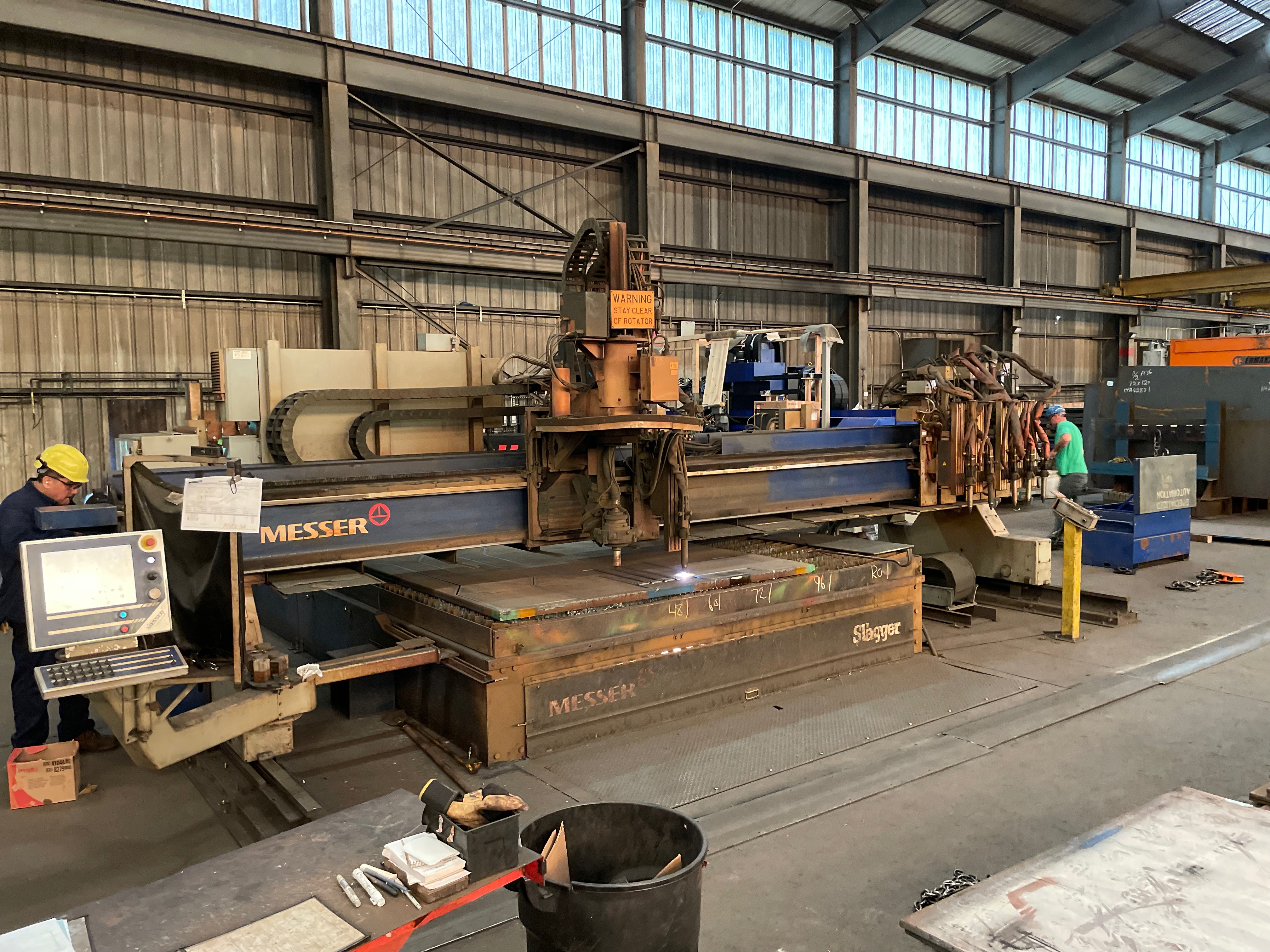 20' X 40' Messer TMC 4520 CNC Plasma / Oxygen Cutting System