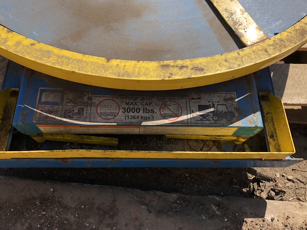 Bishamon EZ Loader 3000 Lb Work Positioner
