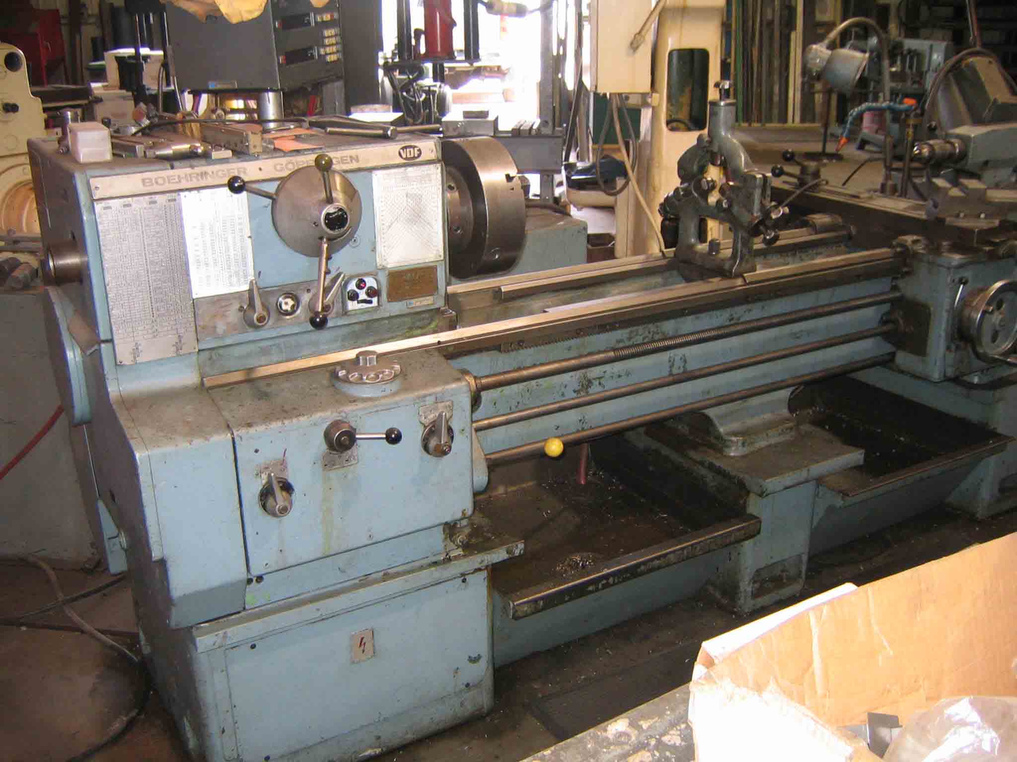 19" X 59" Boeringer Engine Lathe