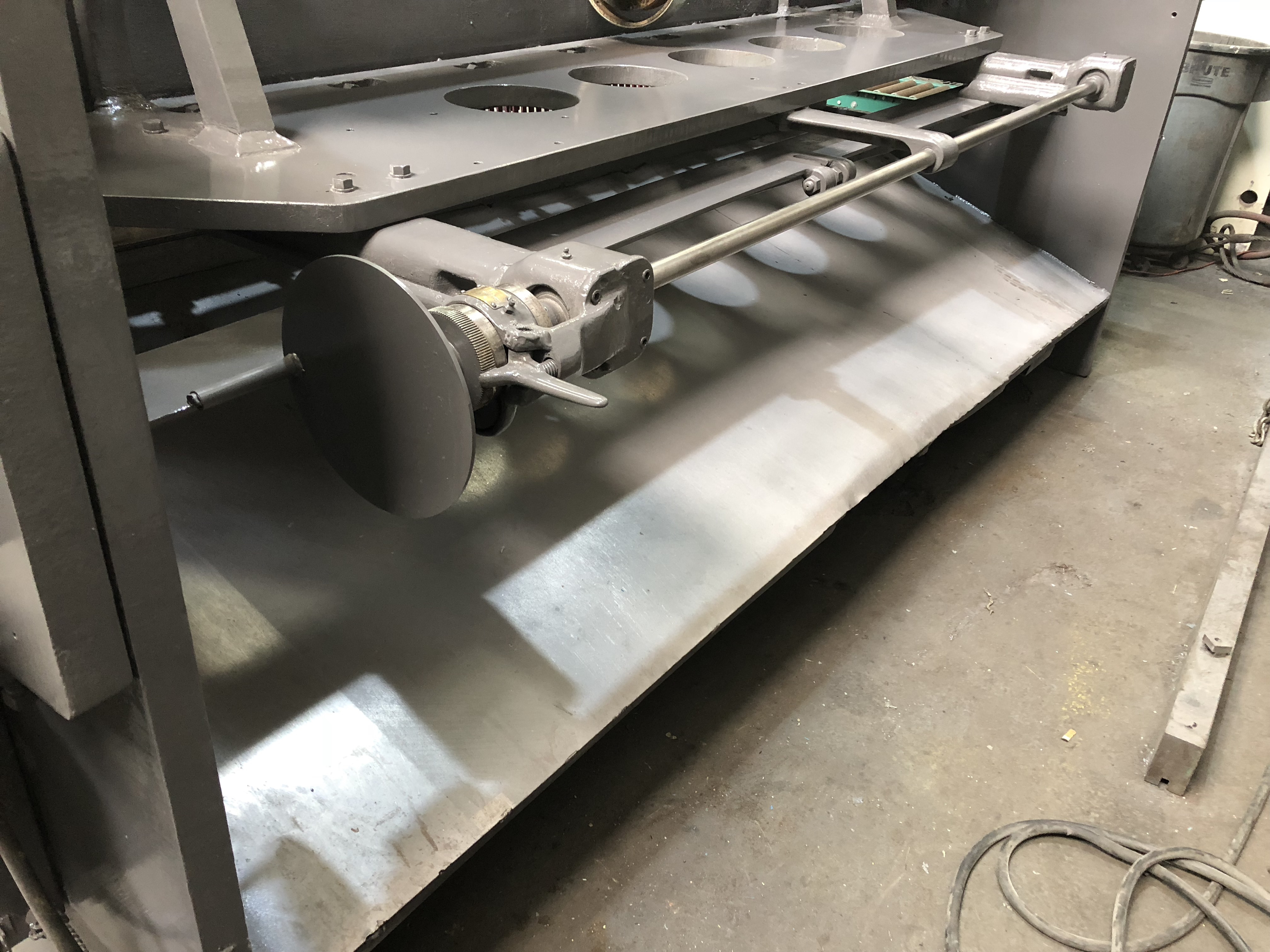 3/16" X 10'  Cincinnati Model 1410 Mechanical Power Squaring Shear