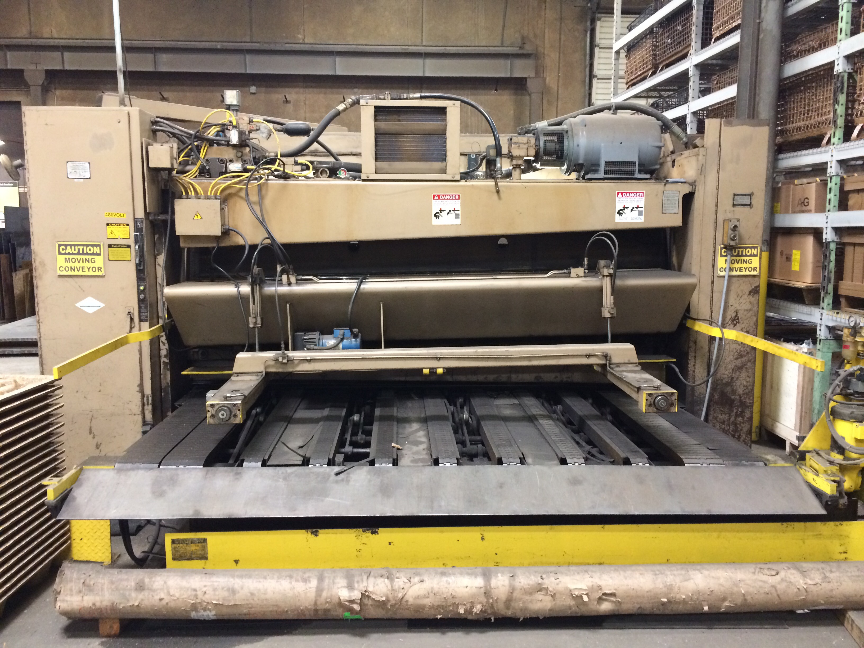1/2" X 10' Cincinnati Model 5000 FSU Hydraulic Power Squaring Shear