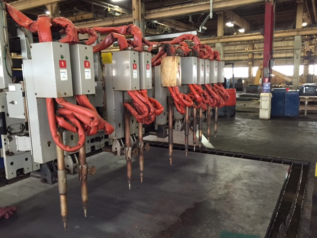 12' X 43' Messer Titan 12/10 Oxygen Cutting System