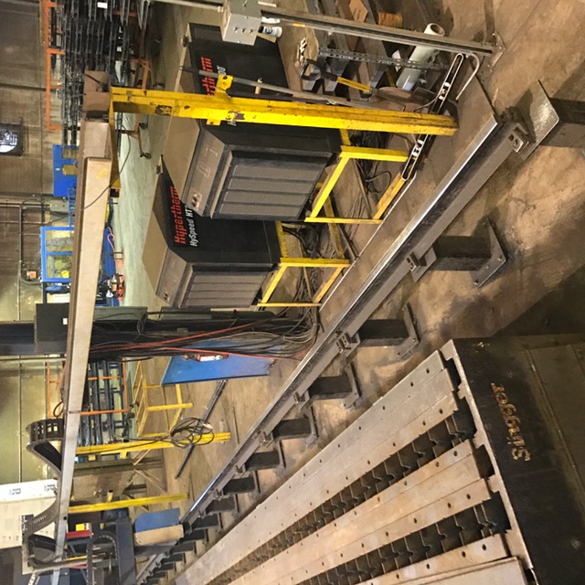 8' X 42' Messer Platemaster Dual Head Plasma Cutting System