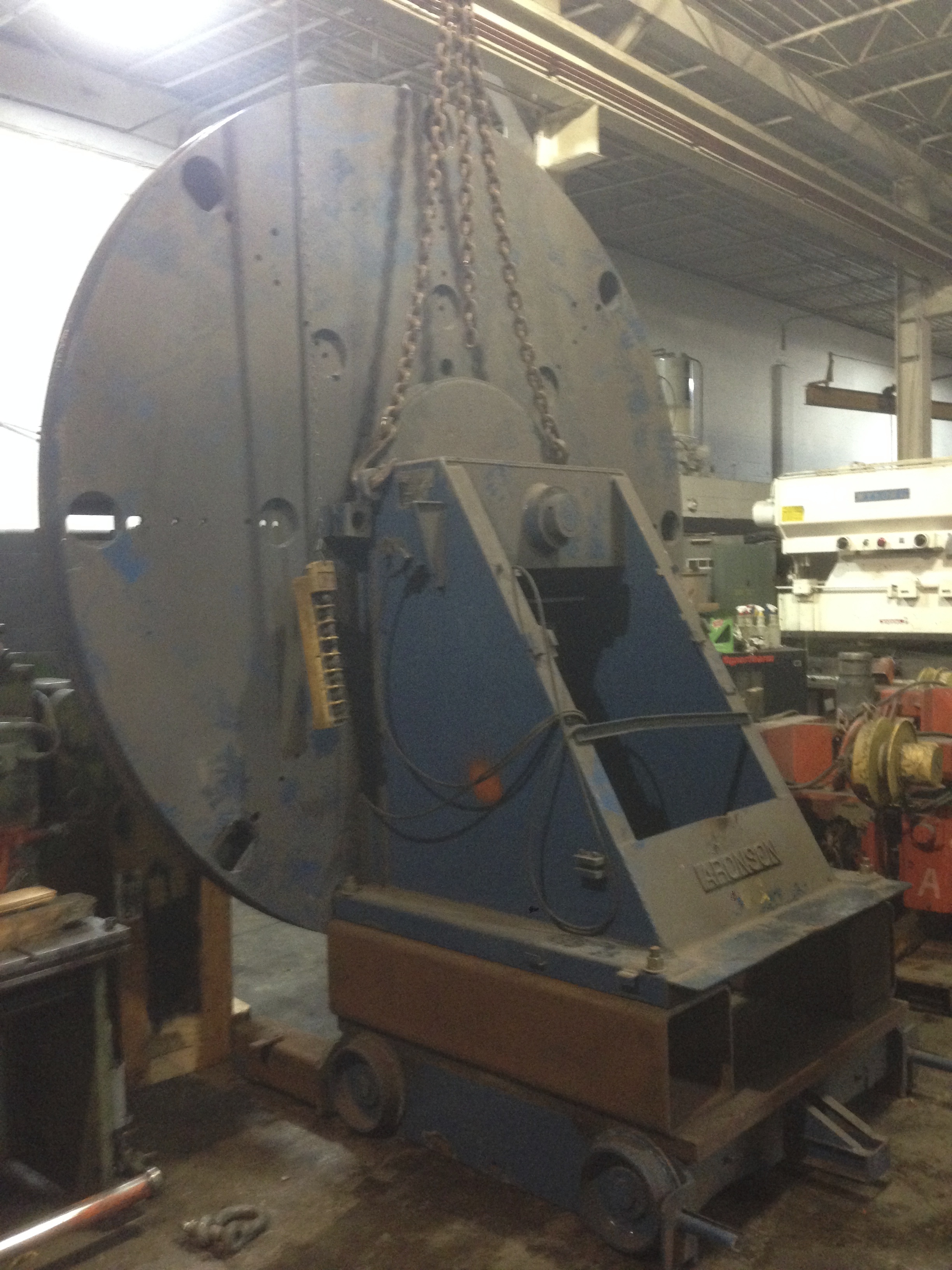 20000 LB Aronson Headstock / Tailstock HS/TS 20