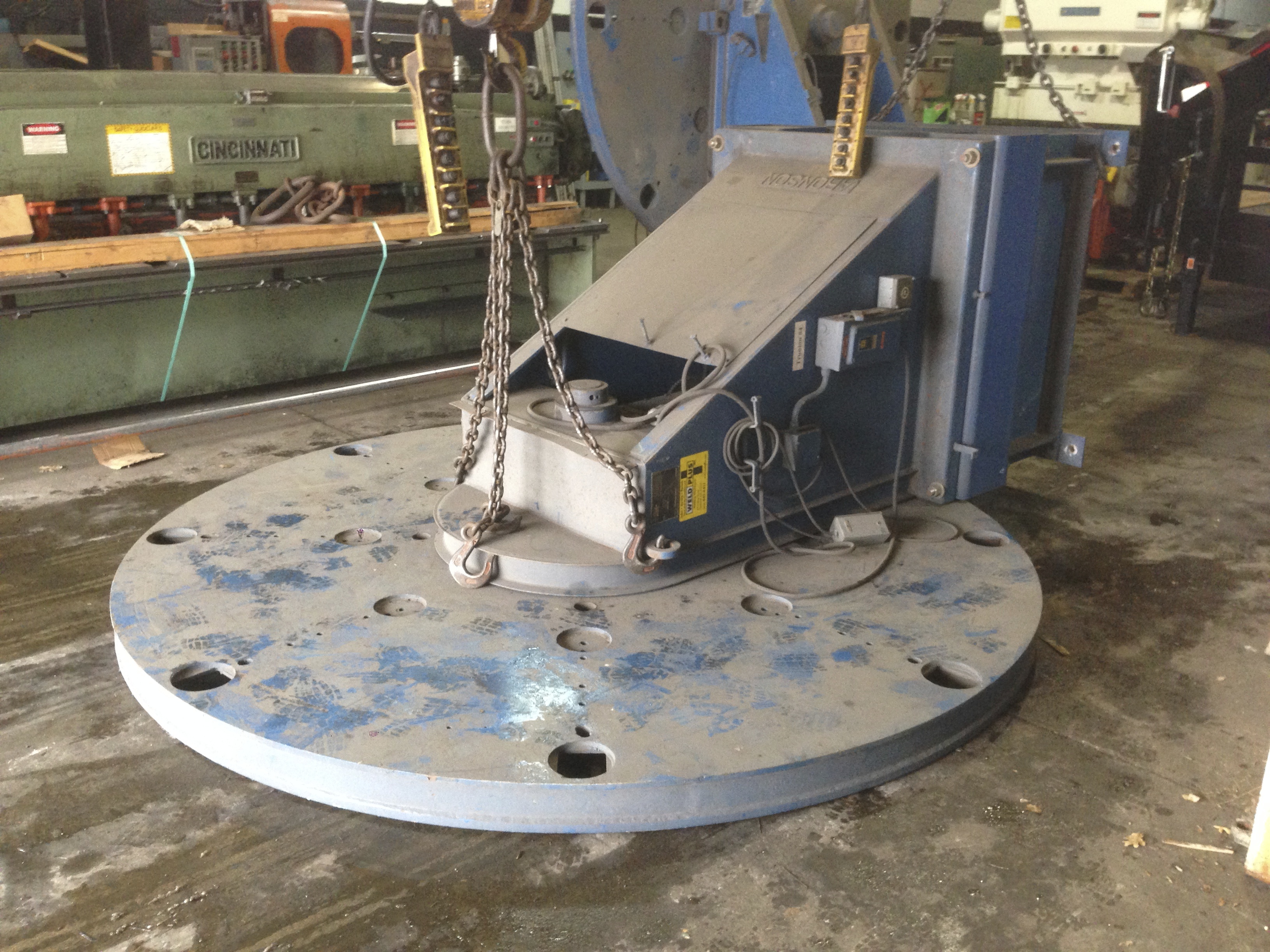 20000 LB Aronson Headstock / Tailstock HS/TS 20
