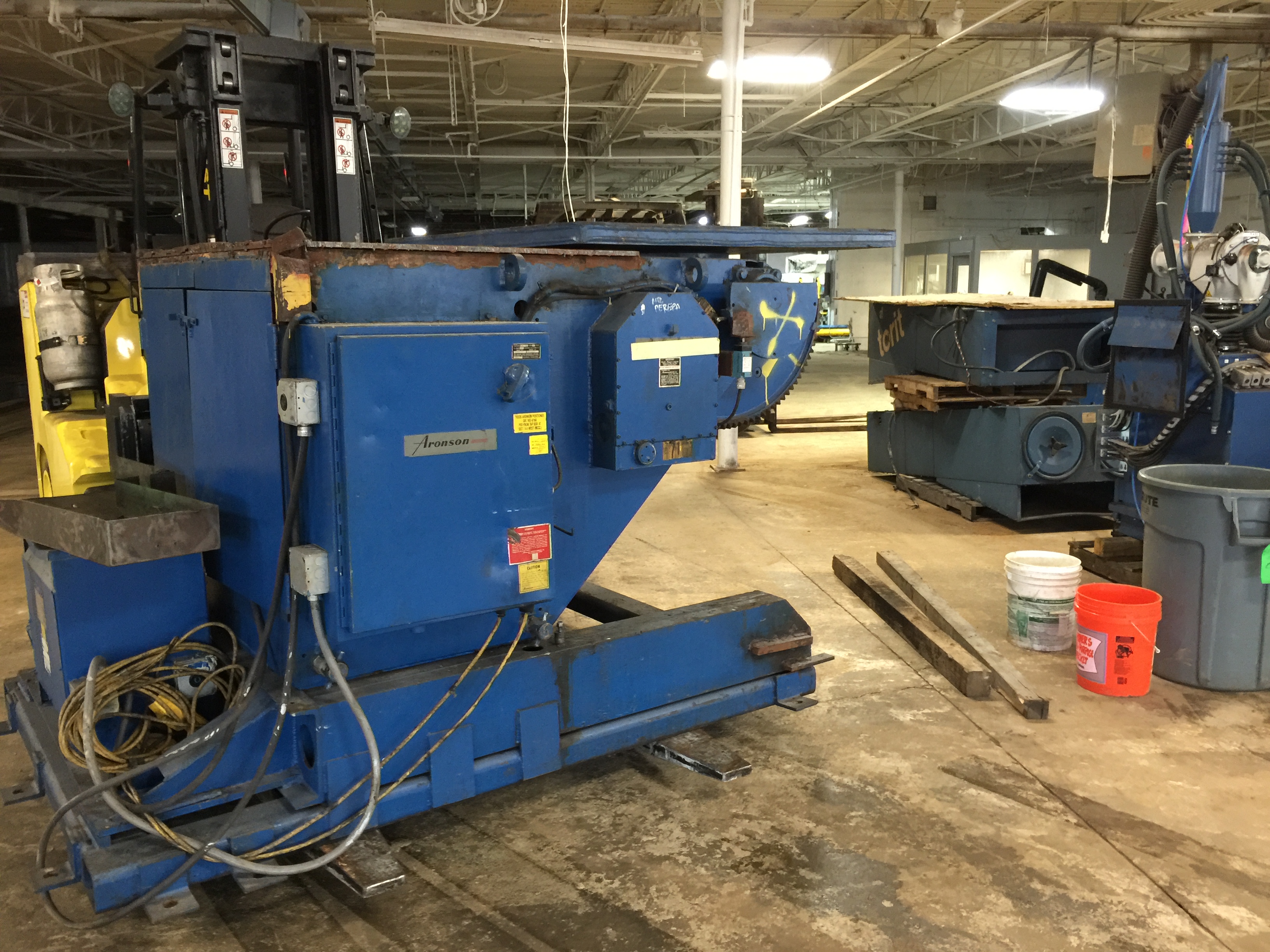 24,000 Aronson Model HD240A Welding Positioner24,000 Aronson Model HD240A Welding Positioner
