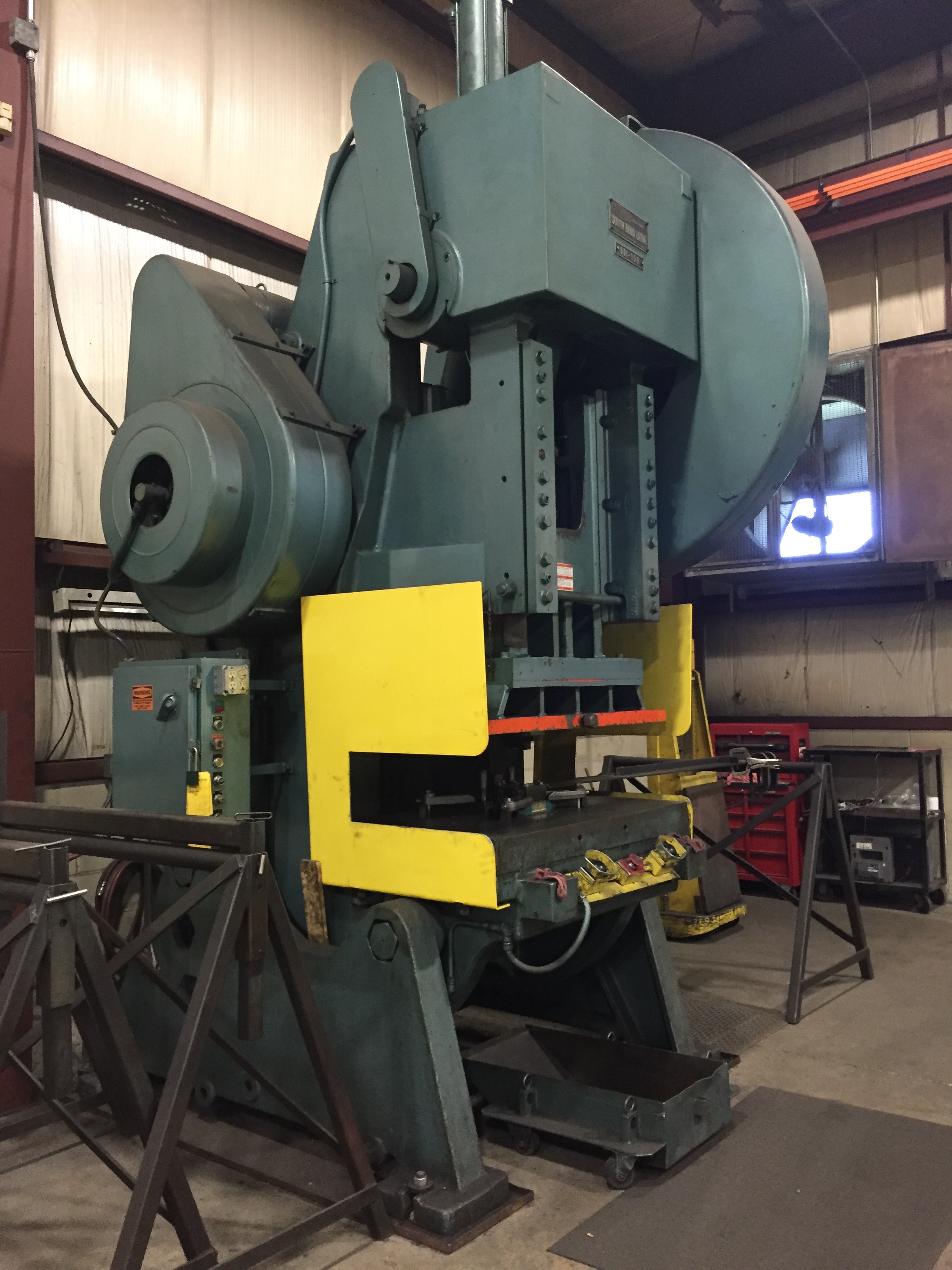150 Ton South Bend Johnson Model 150BG-AC 150 Ton OBI Press