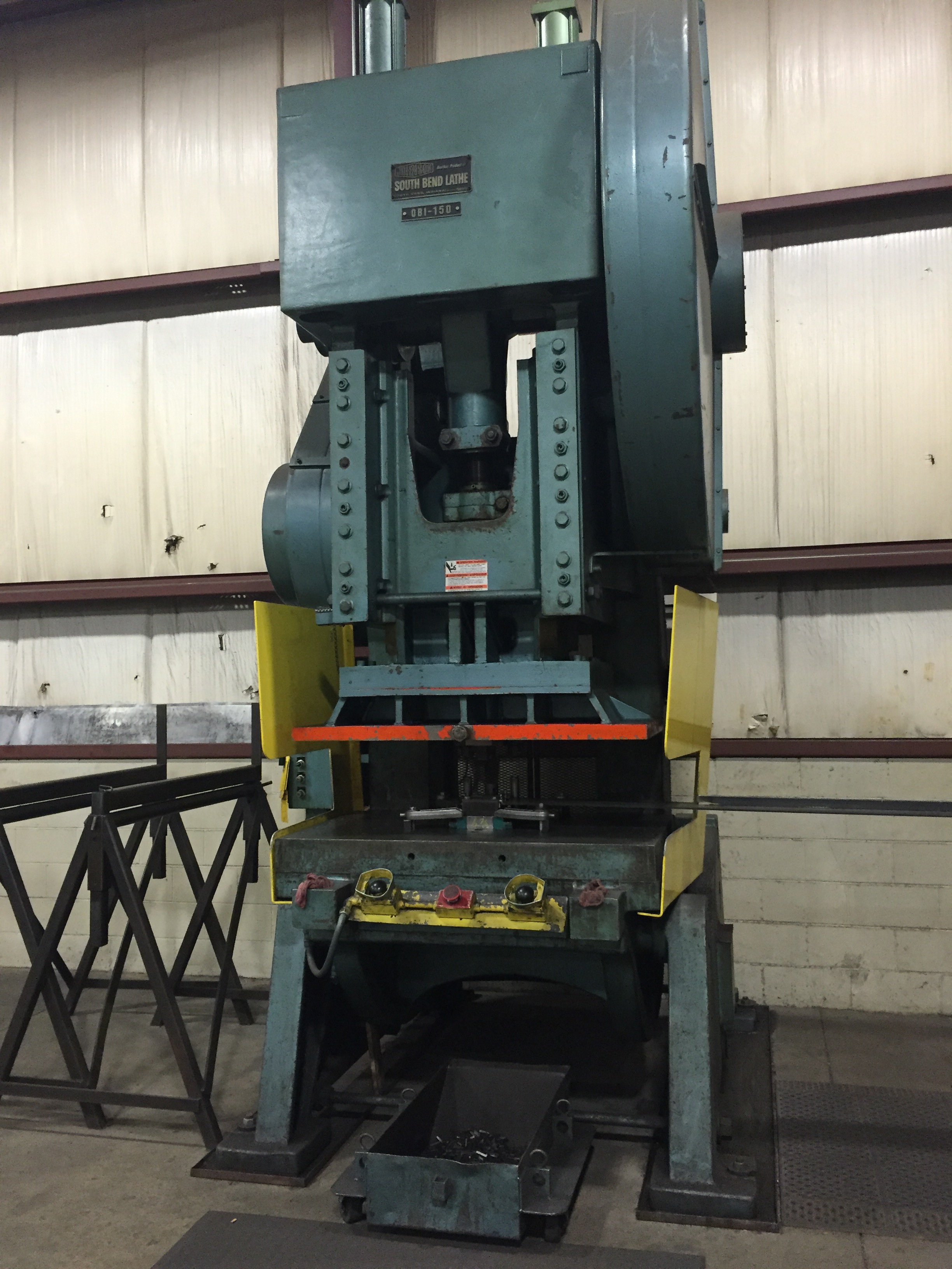 150 Ton South Bend Johnson Model 150BG-AC 150 Ton OBI Press