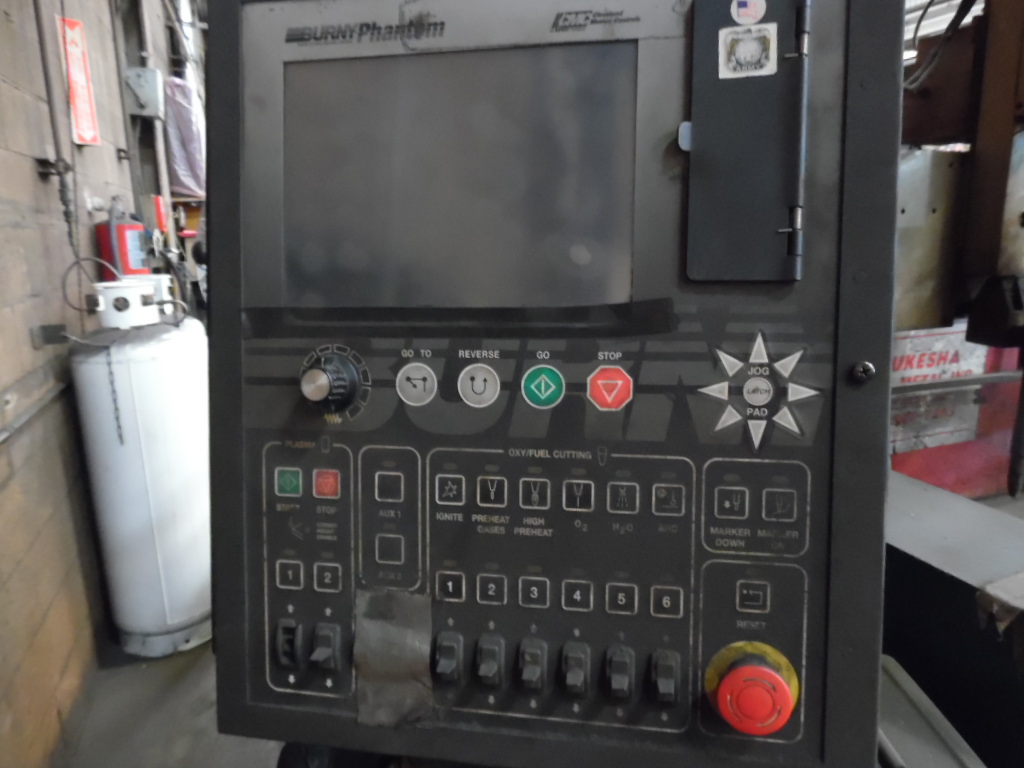 9'6" X 13' Messer Model  EM100  Edgemate Oxygen Cutting System