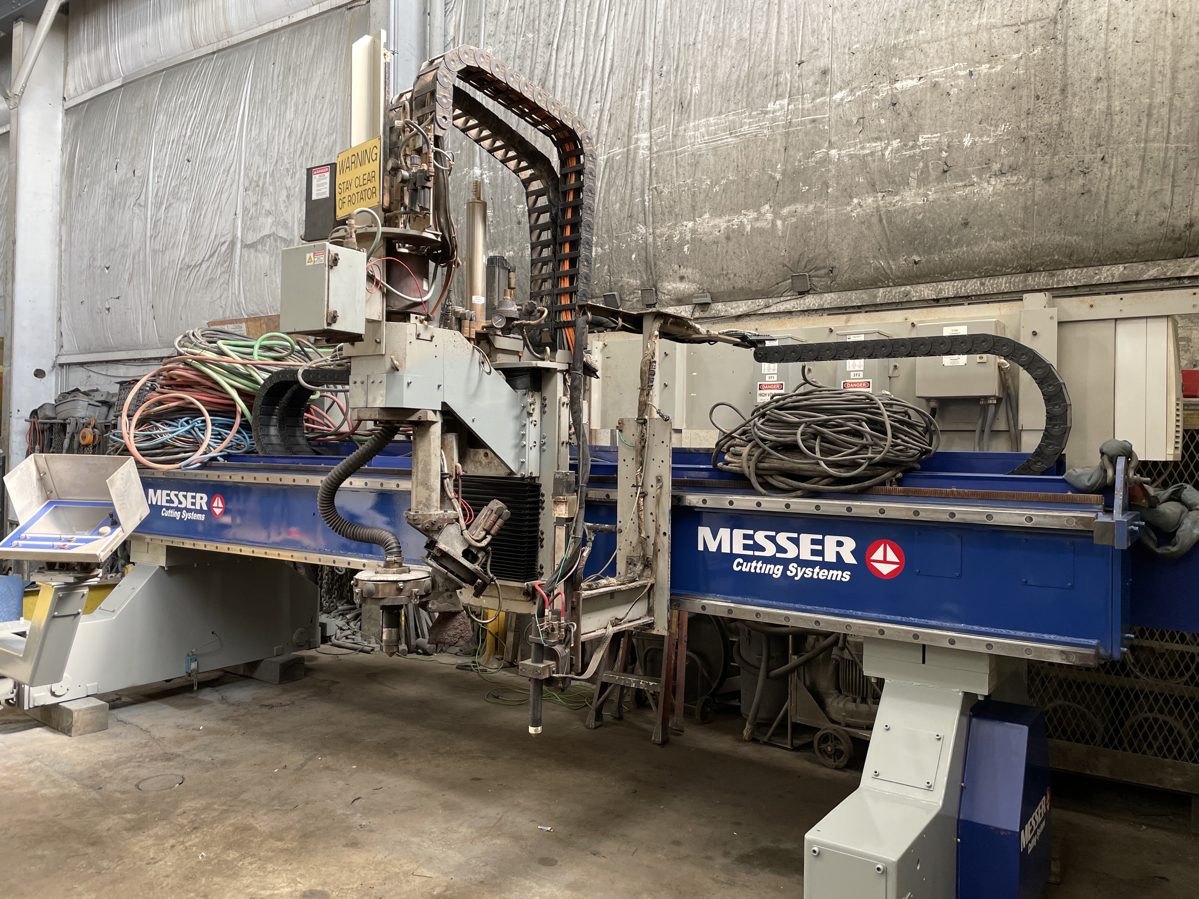 12' X 40' Messer Model MPC 2012LP Plasma System