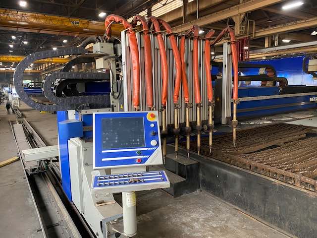 12' X 50' Messer Titan II 12/10L Oxygen Cutting System