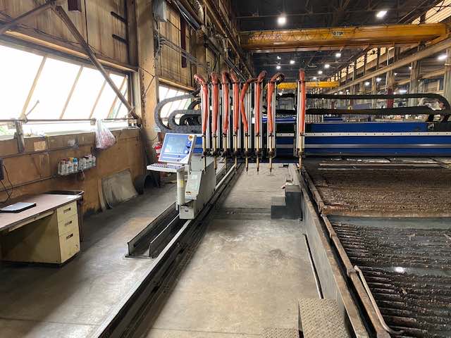12' X 50' Messer Titan II 12/10L Oxygen Cutting System
